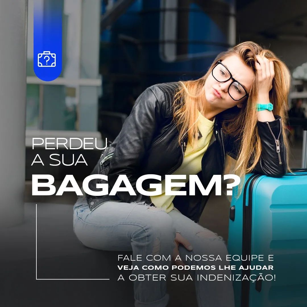 Perdeu a sua bagagem