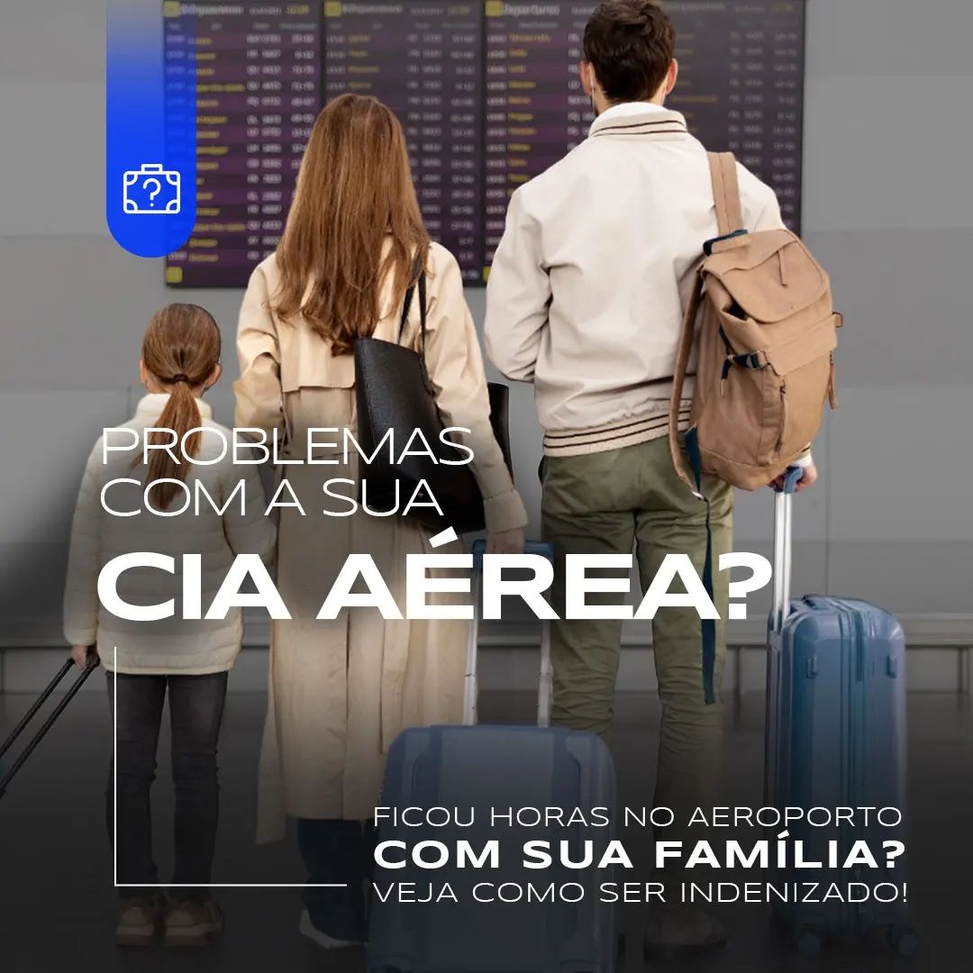 Problemas com cia aérea