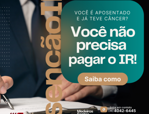 Você é aposentado ou pensionista e já teve câncer?