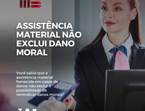 Assistência material não exclui dano moral!